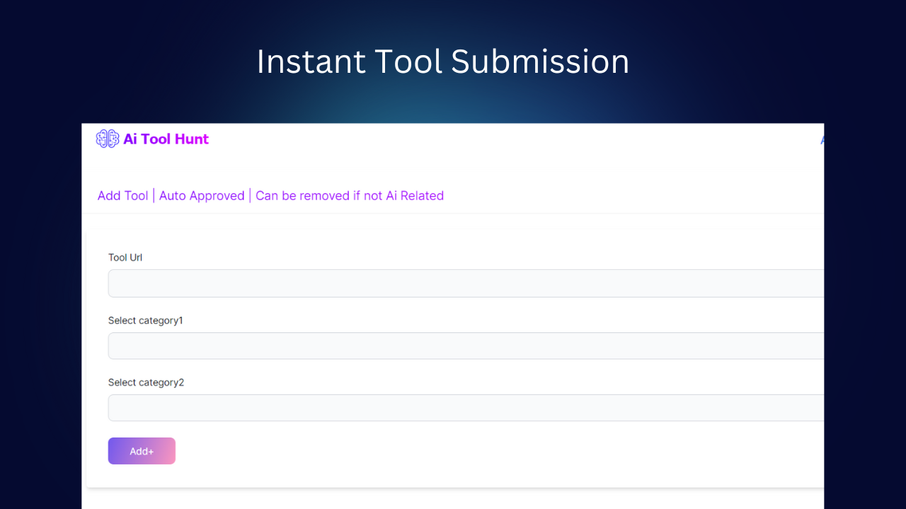 AiToolHunt - 1400+ AI tools & daily AI news - submit your tool media 7
