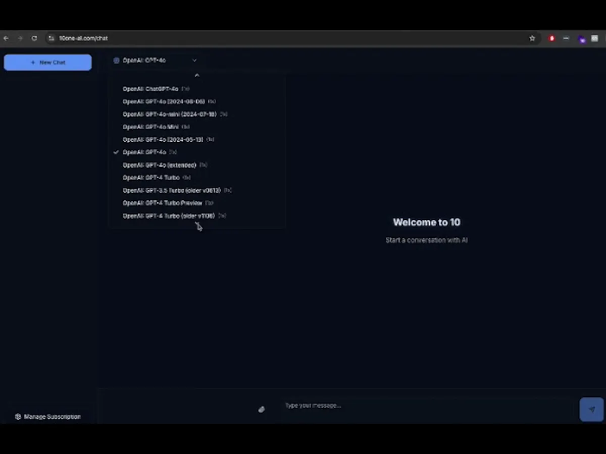 Multi-AI Chat Hub