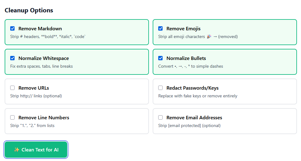FunWithText AI Text Cleanup gallery image
