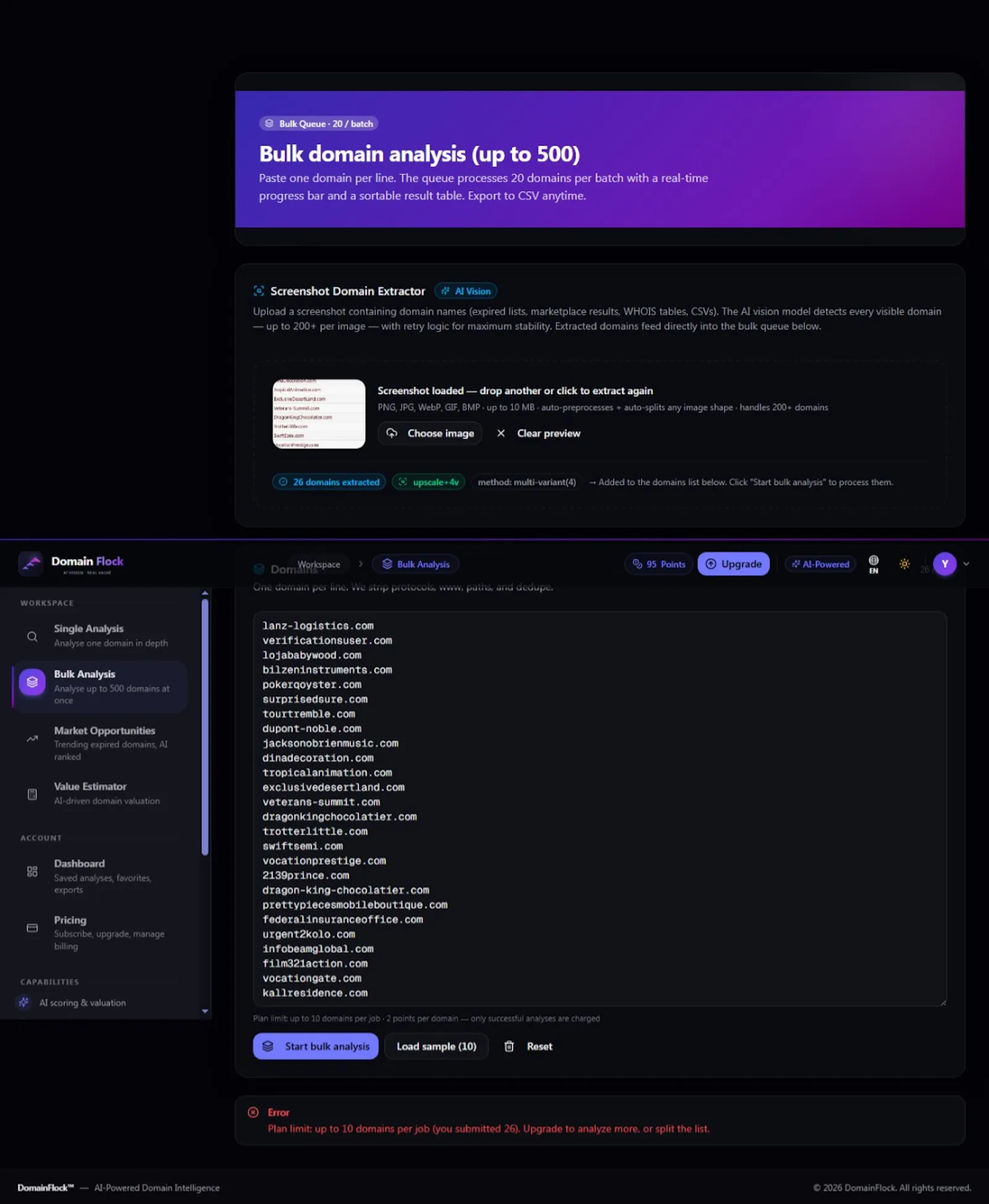 Domain Flock screenshot 4