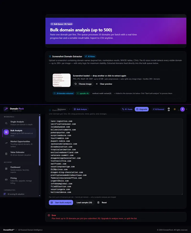 Domain Flock screenshot 4