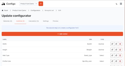 Configo gallery image