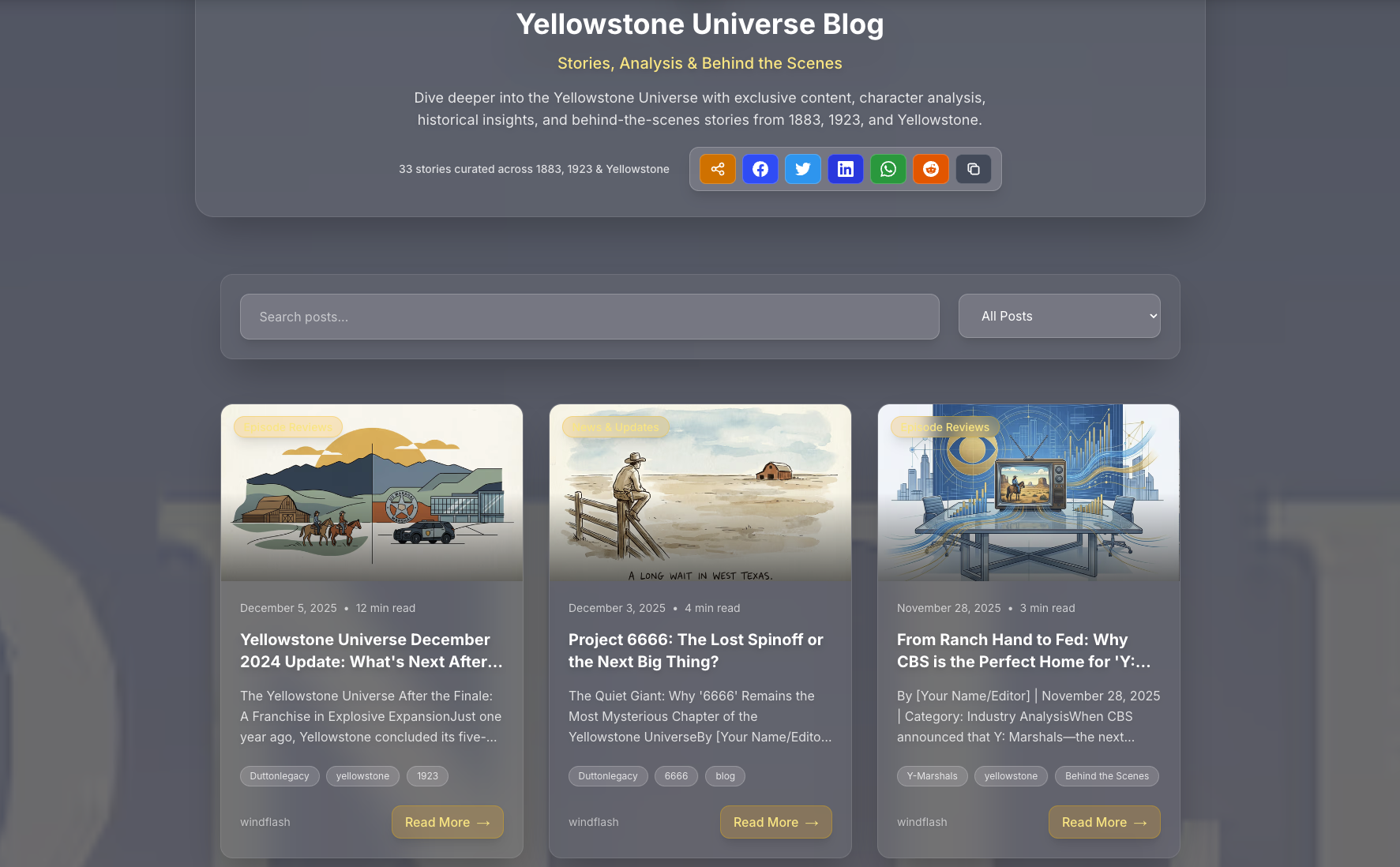 Dutton Legacy — Yellowstone Universe  gallery image