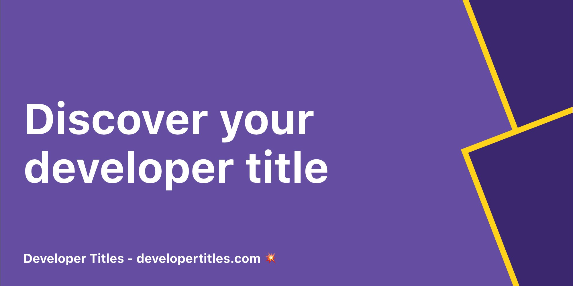 Developer Titles gallery image