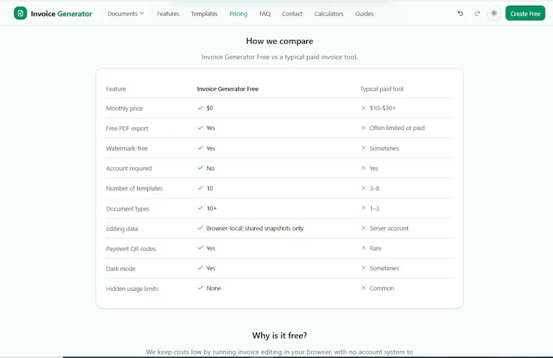Invoice Generators screenshot 4