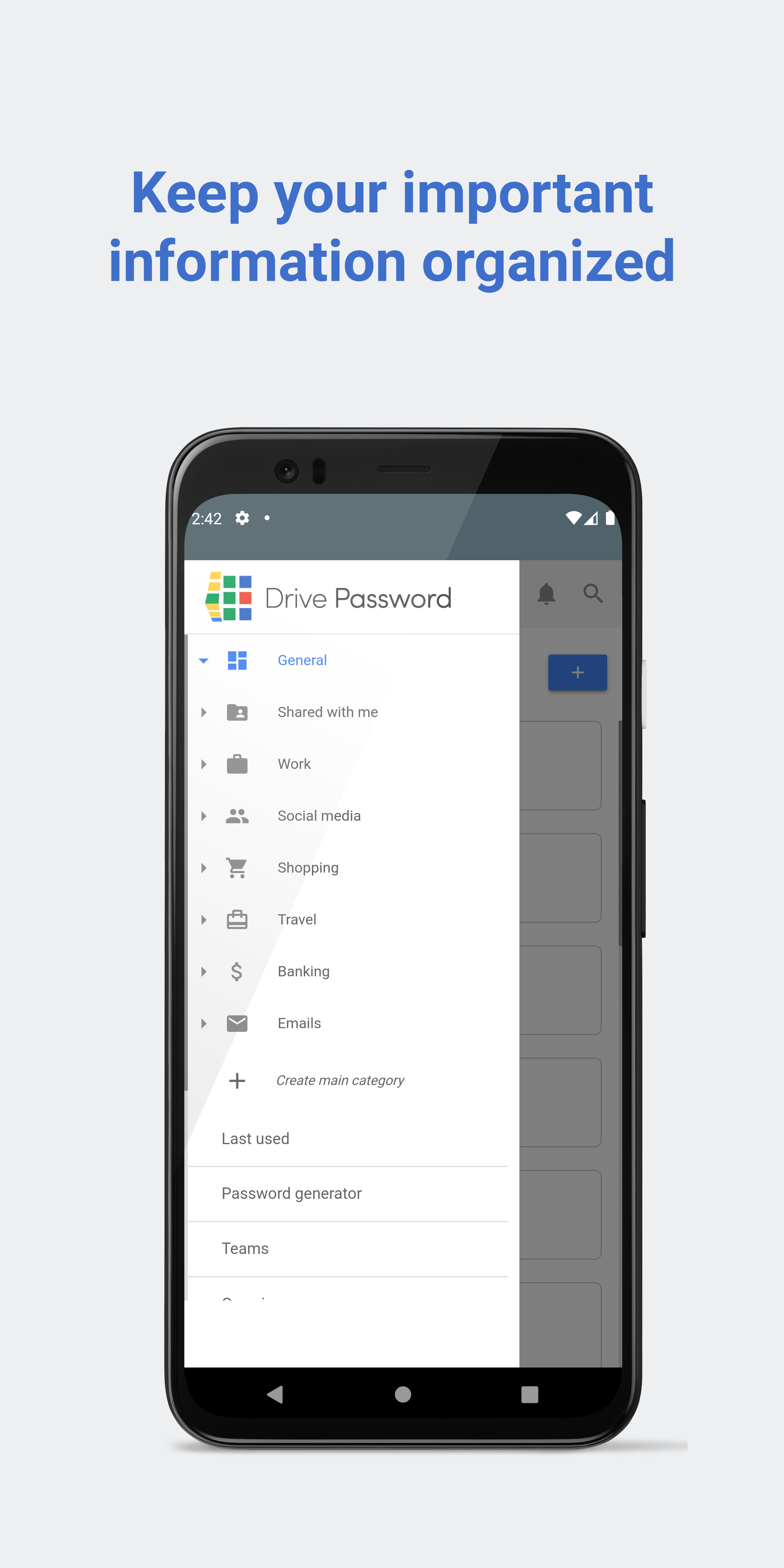 Drive Password - Password Manager gallery image