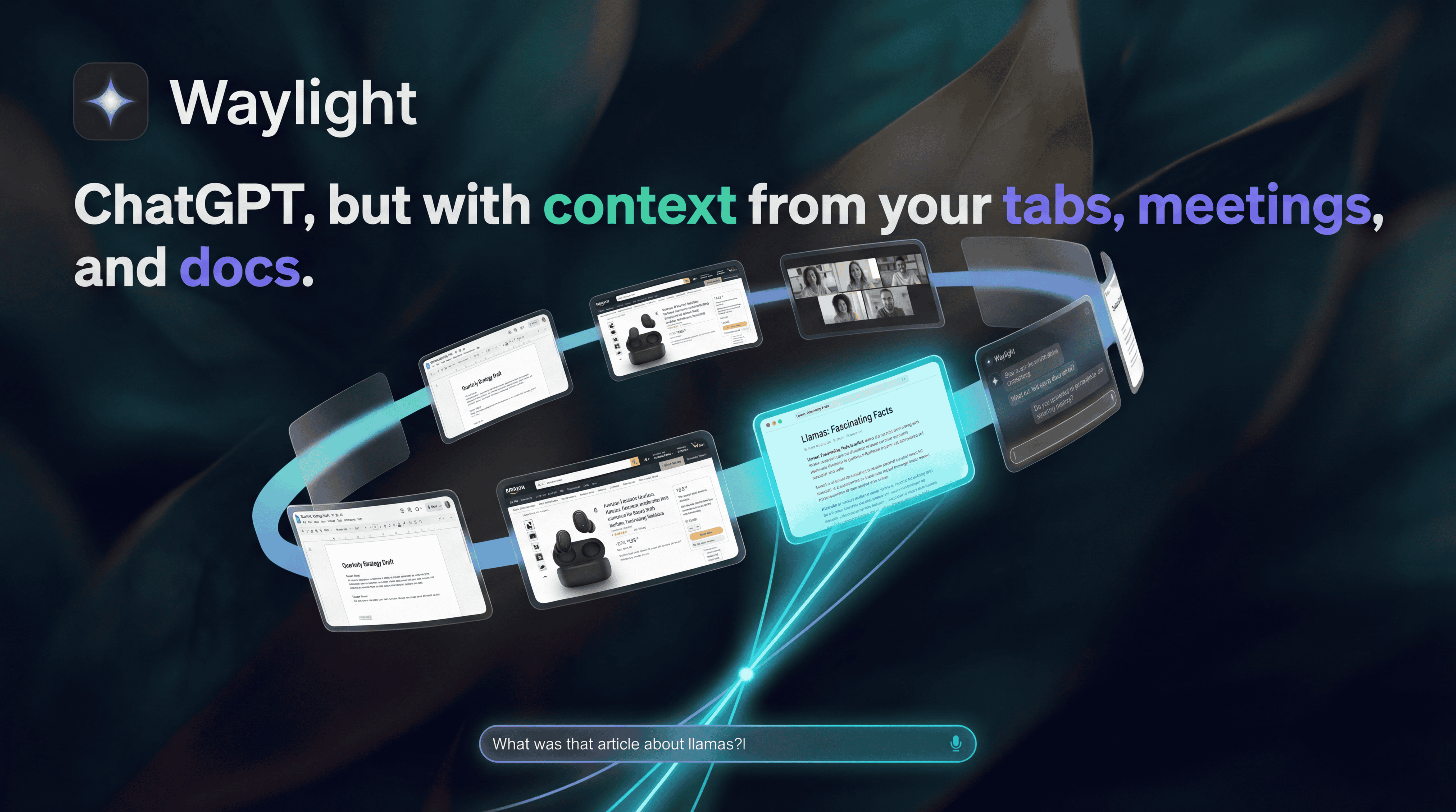 Waylight for macOS - Main product screenshot demonstrating key features and user interface