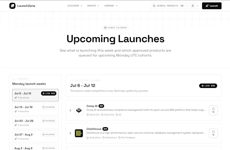 LaunchZone screenshot 3