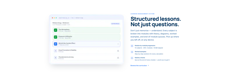 ATPL Training — EASA Pilot Exam Prep screenshot 3