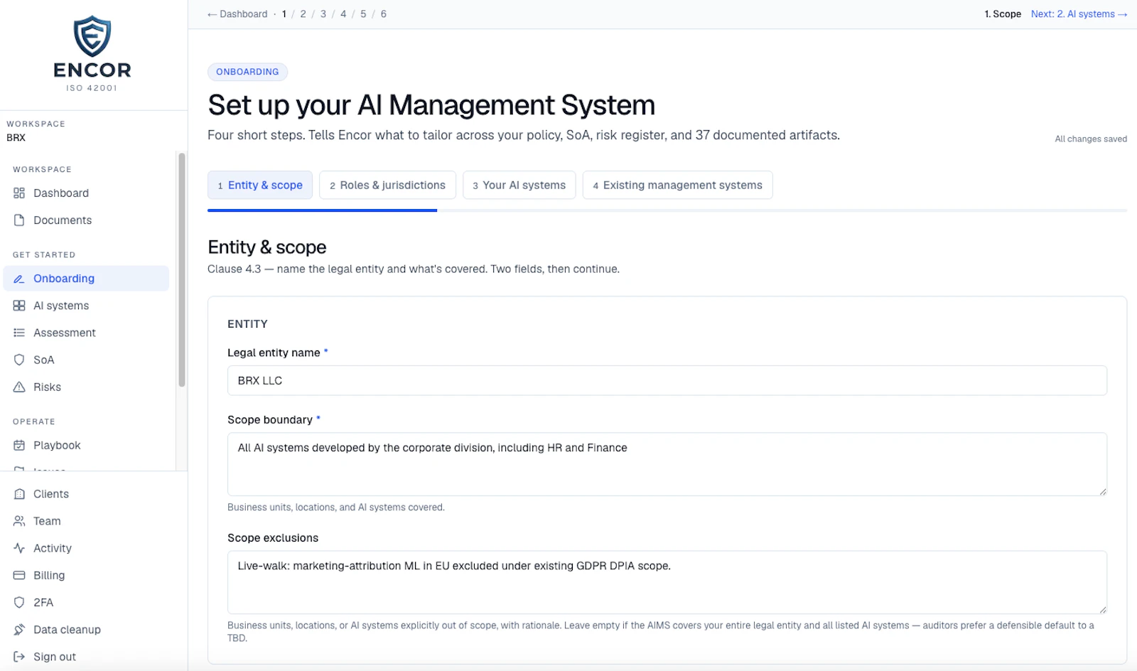 Encor screenshot 3