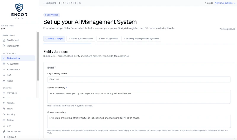 Encor screenshot 3