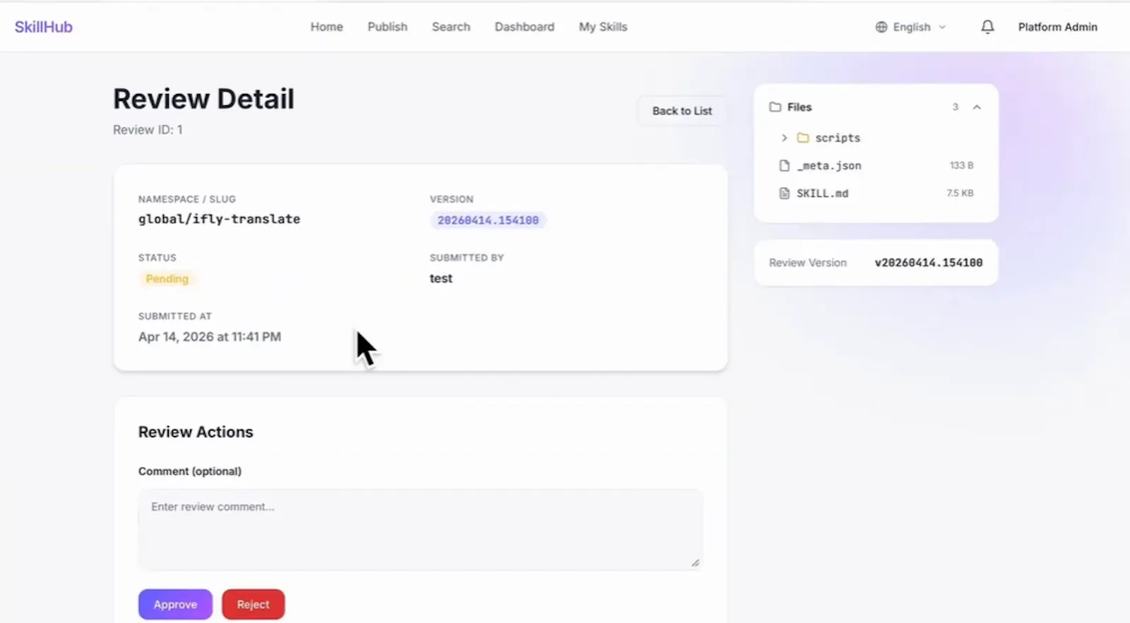 SkillHub screenshot 3
