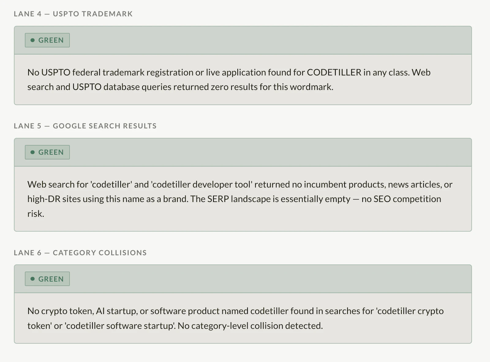 NameVerdict screenshot 4