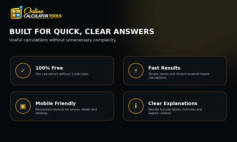 Online Calculator Tools screenshot 5