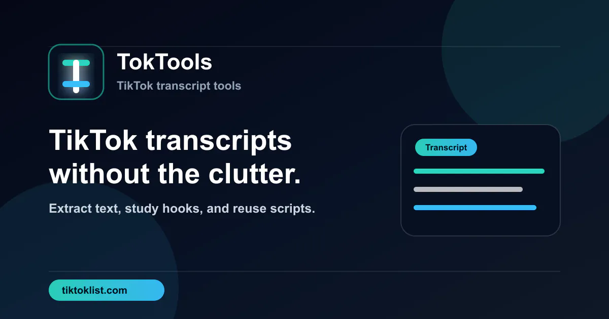 TokTools gallery image