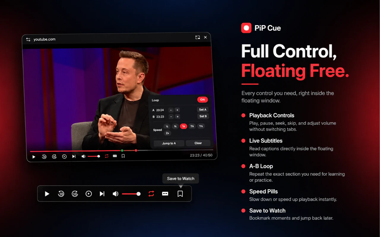 PiP Cue screenshot 5