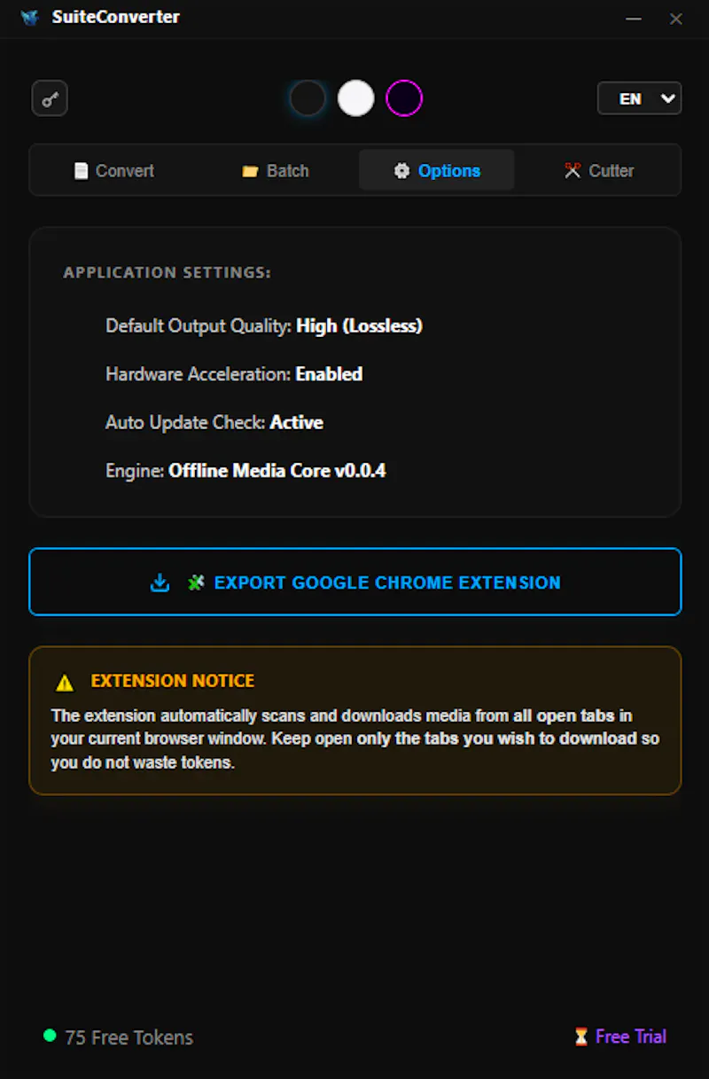 SuiteConverter screenshot 5