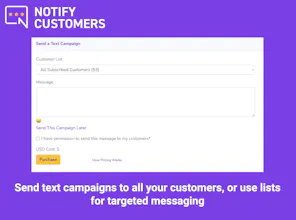 Notify Customers gallery image