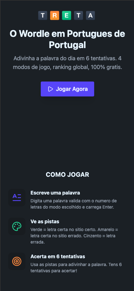Treta - Screenshot 3 showing product features and functionality