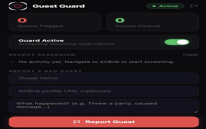 Airbnb Bad Guest Guard screenshot 1