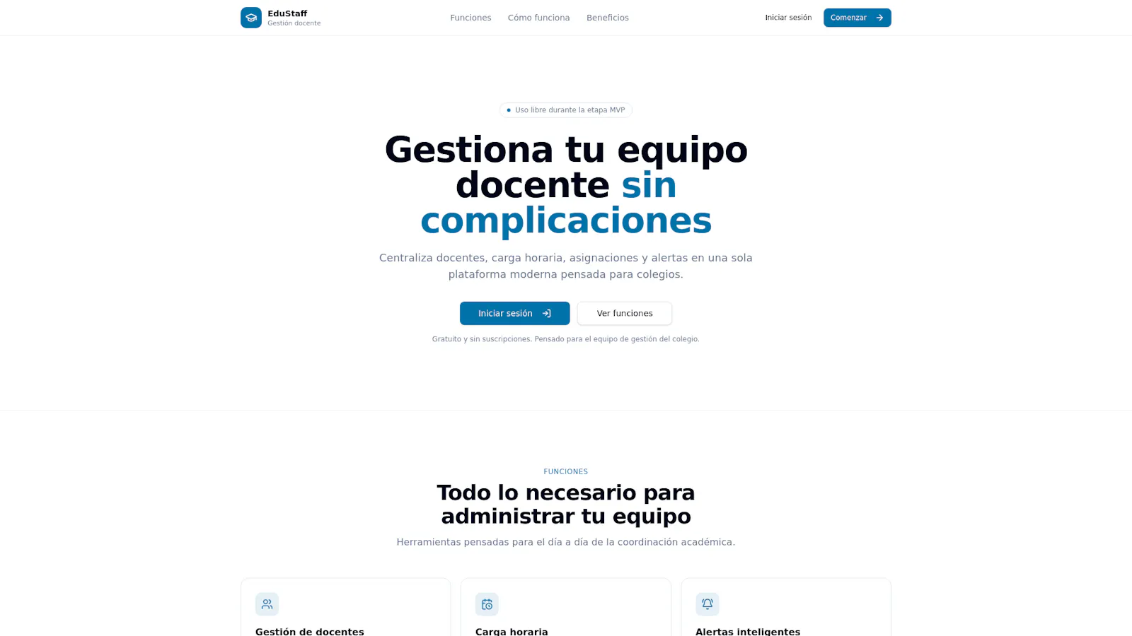 EduStaff  screenshot 1