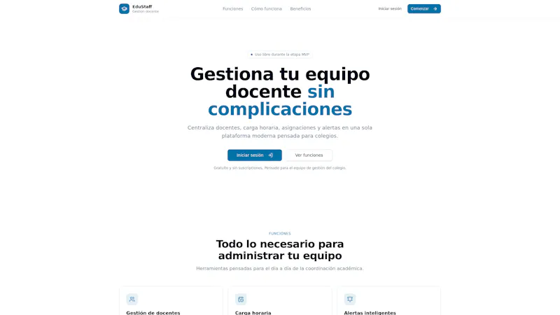 EduStaff  screenshot 1