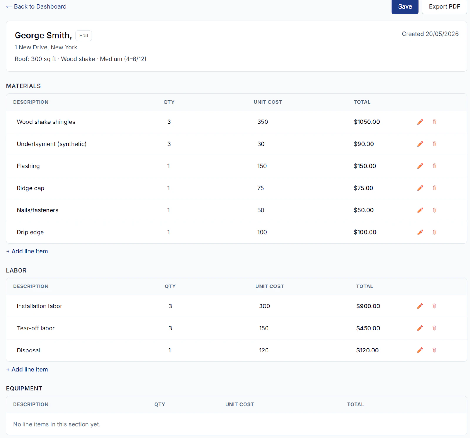 TradeEstimate screenshot 2