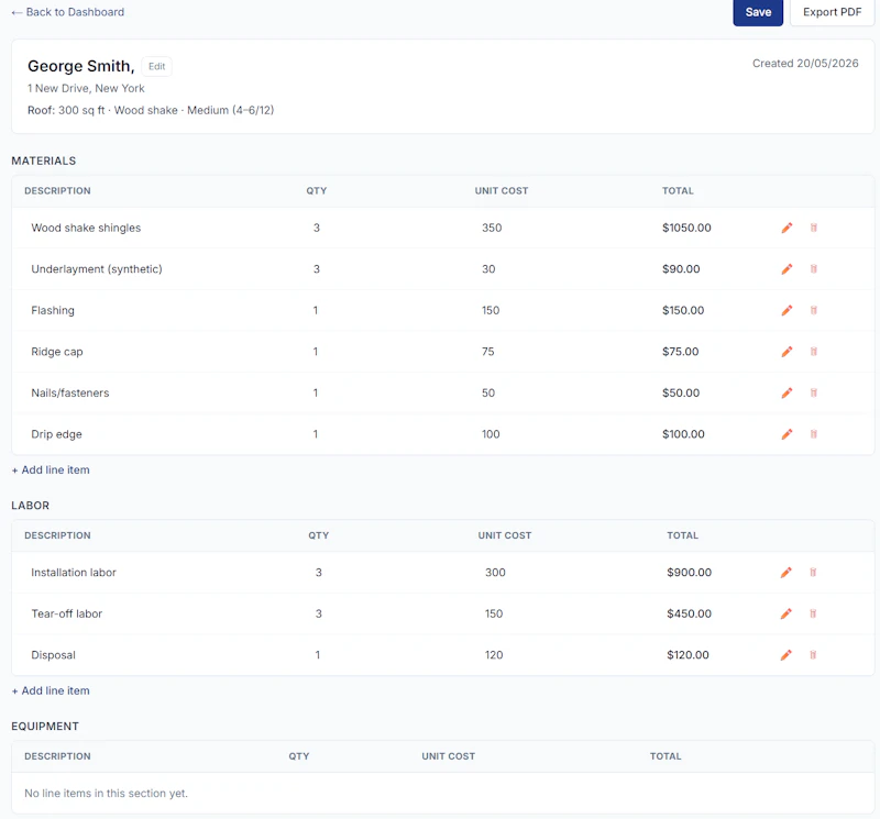 TradeEstimate screenshot 2