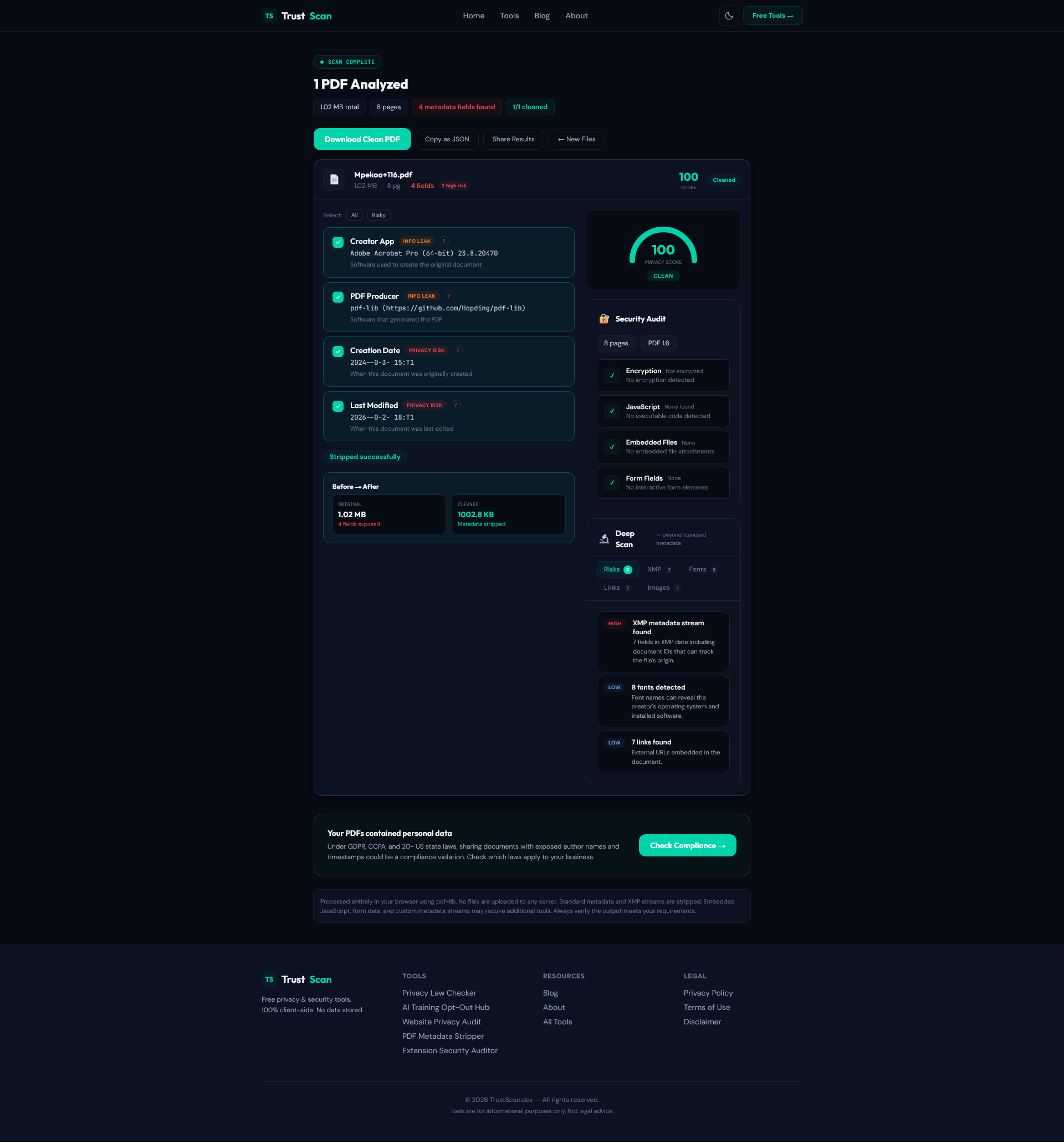 TrustScan gallery image