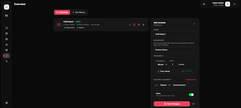 OpenBI screenshot 4