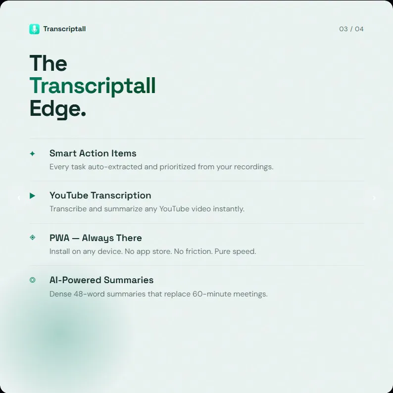 TranscriptAll screenshot