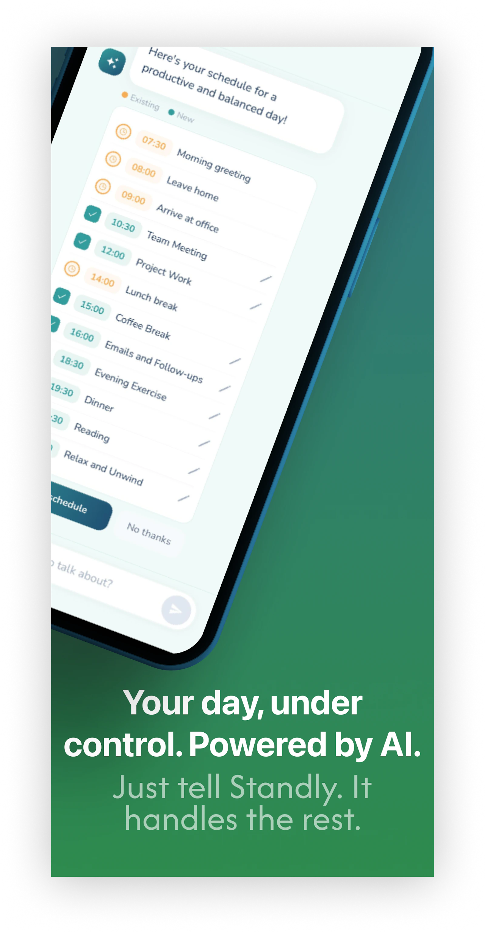 Standly – AI Work & Wellness screenshot 6