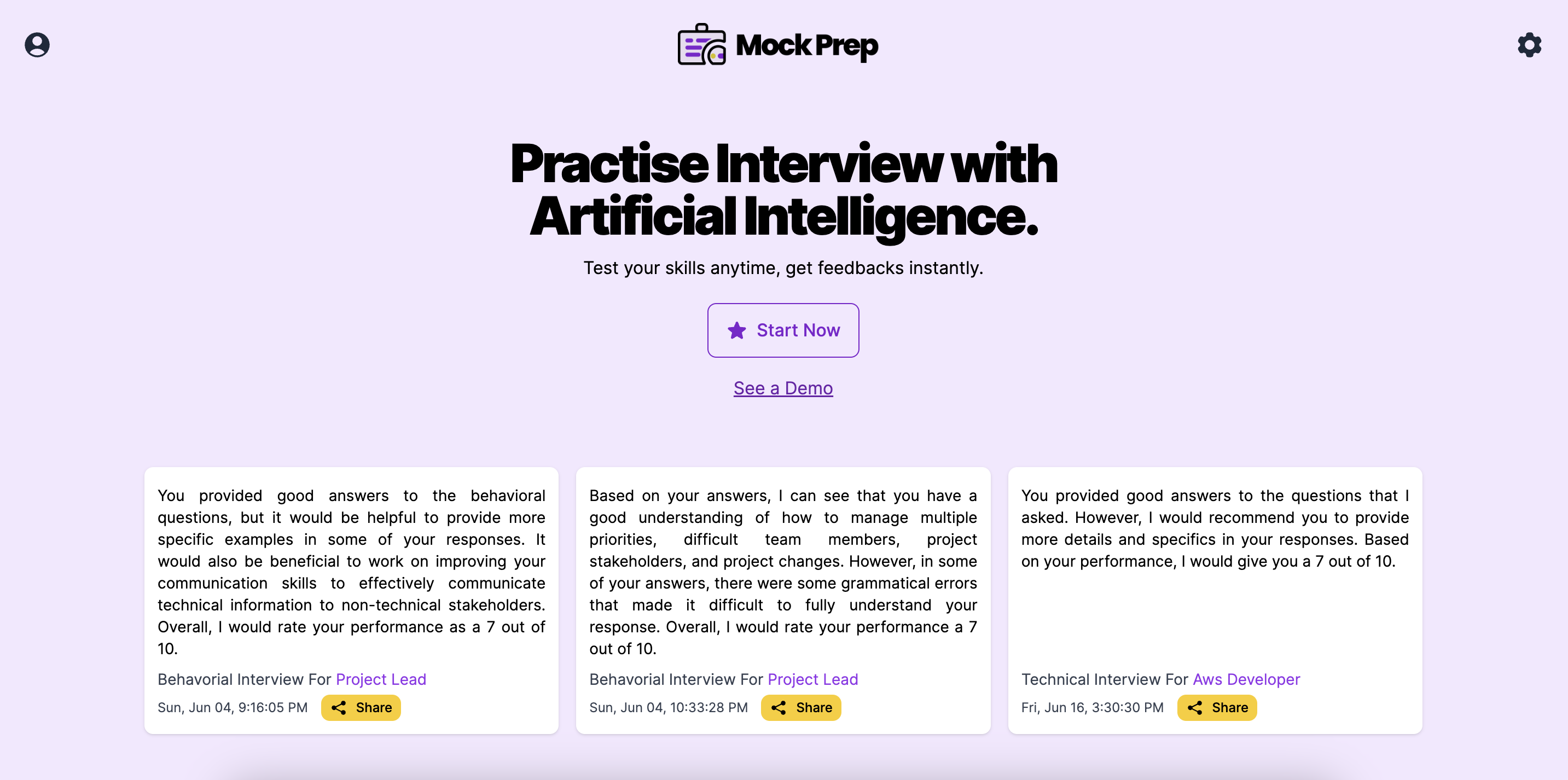 Mock Prep Medien 4