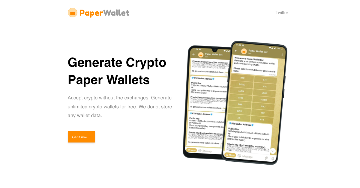 Crypto Paper Wallets gallery image