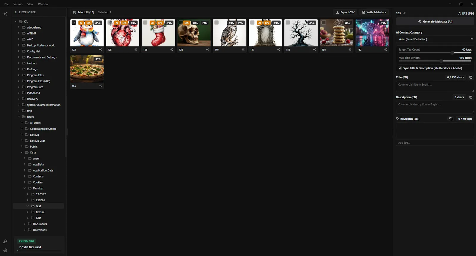 Exifio screenshot 2