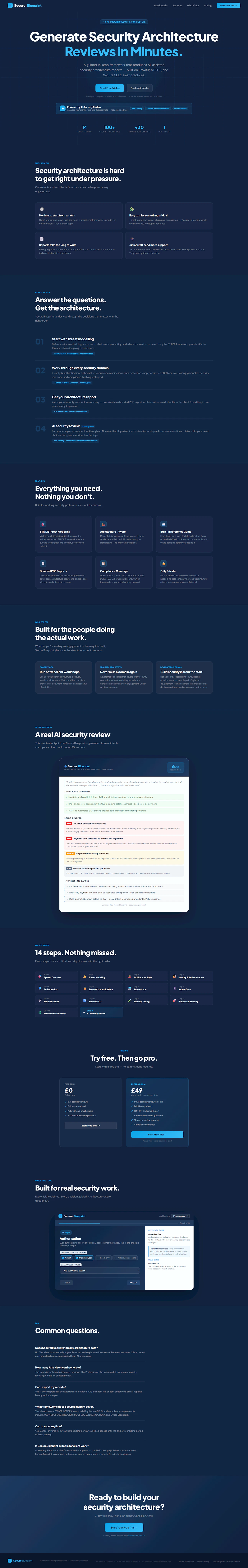 SecureBlueprint  logo