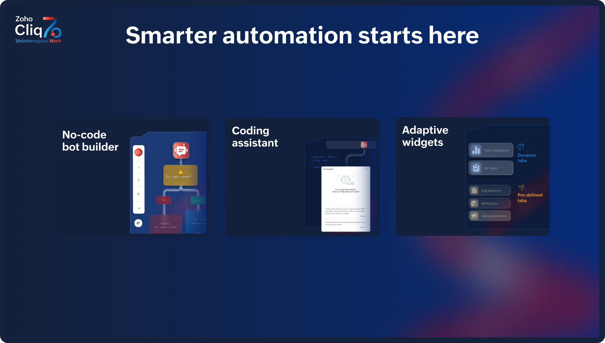 Zoho Cliq 7.0 gallery image