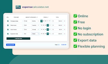 Expense Calculator gallery image