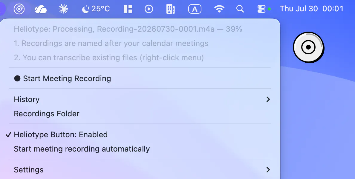 Heliotype App 截图 2