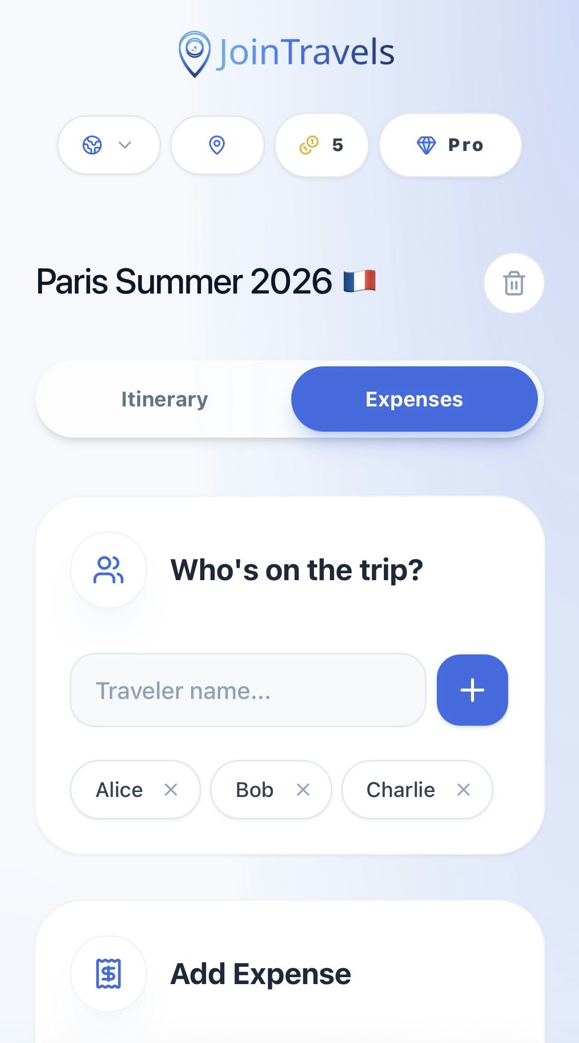 Join Travels: Group Trip Planner gallery image