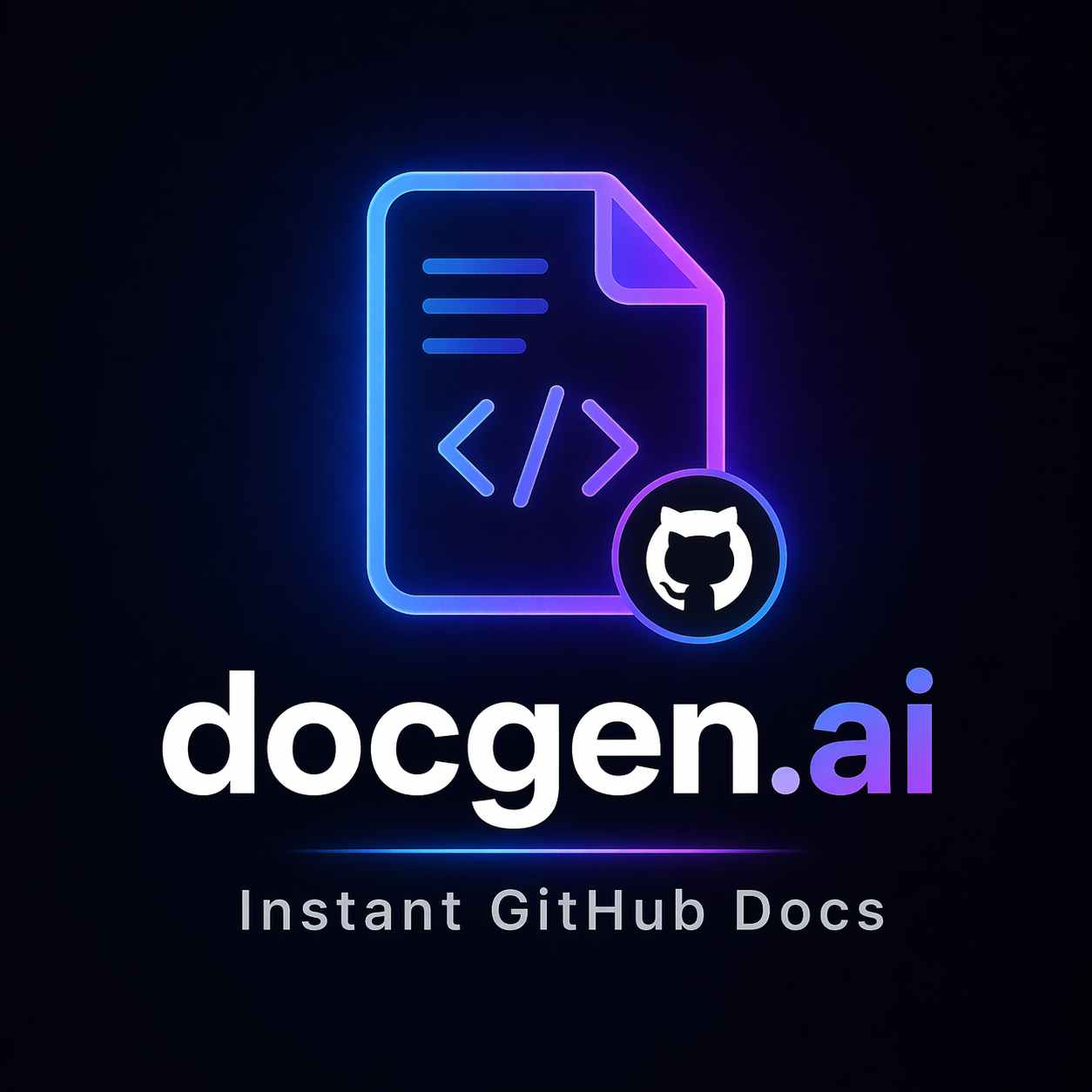 docgen.ai Instant docs for GitHub repo