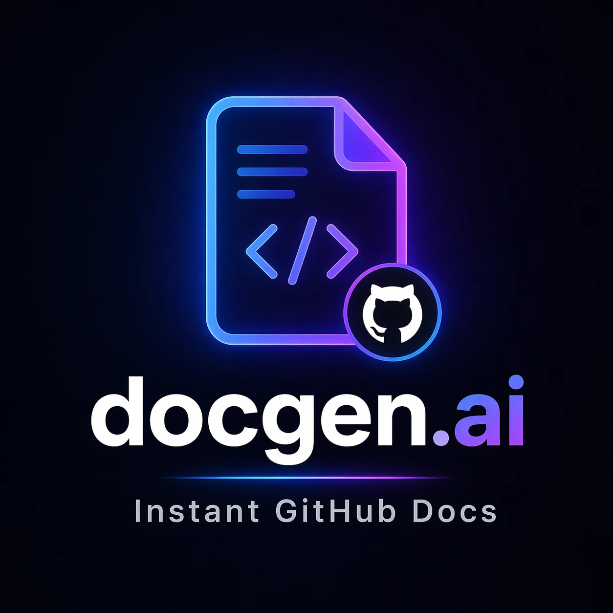 docgen.ai Instant docs for GitHub repo logo