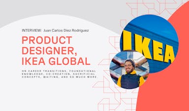IKEA's JC Rodríguez on navigating a product design career transition header image