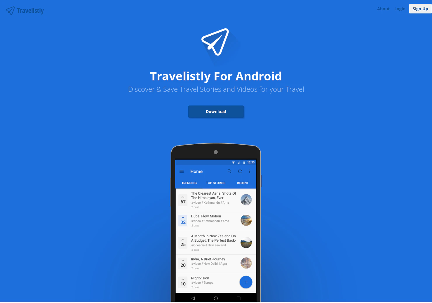 Travelistly for Android