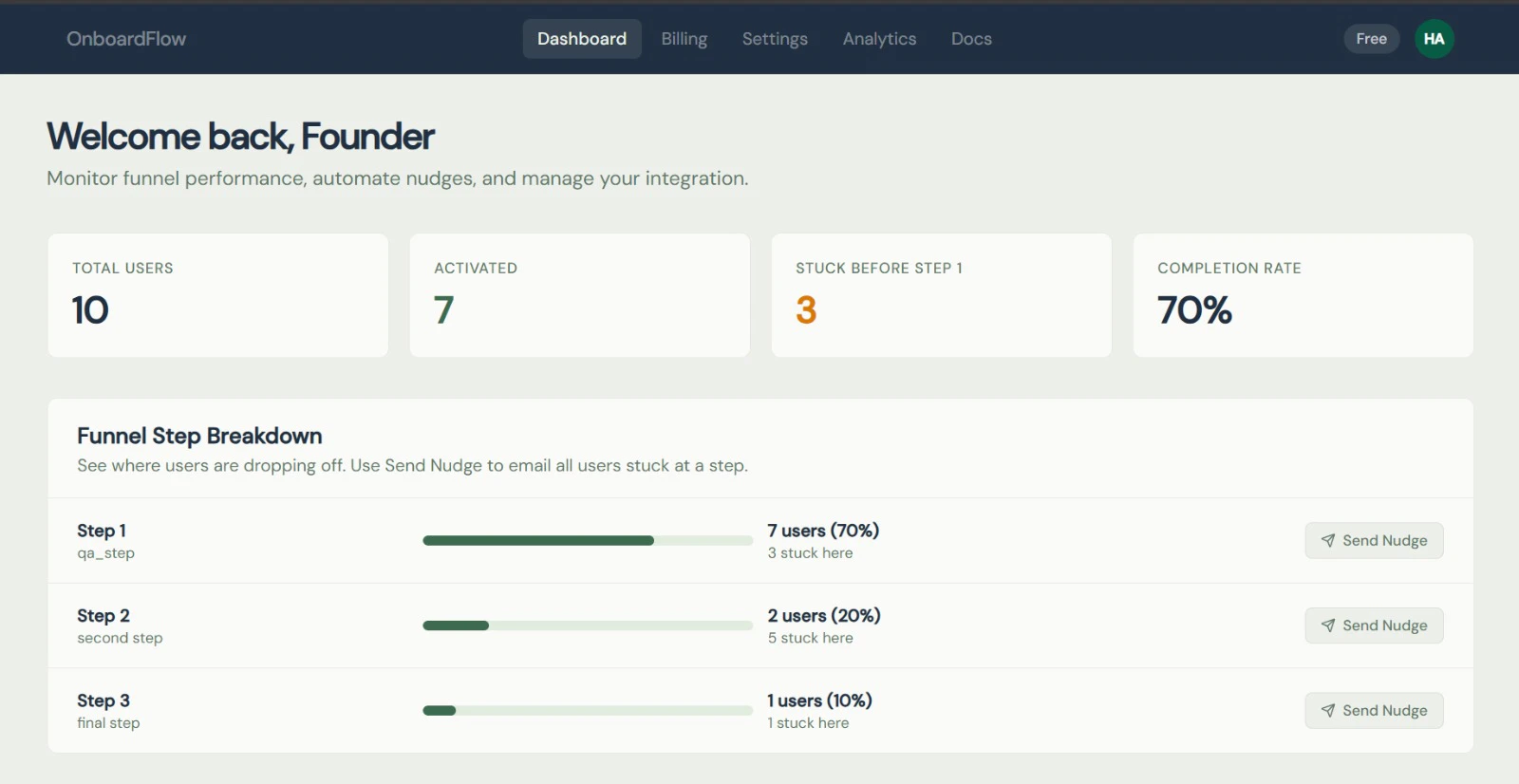 OnboardFlow screenshot 3