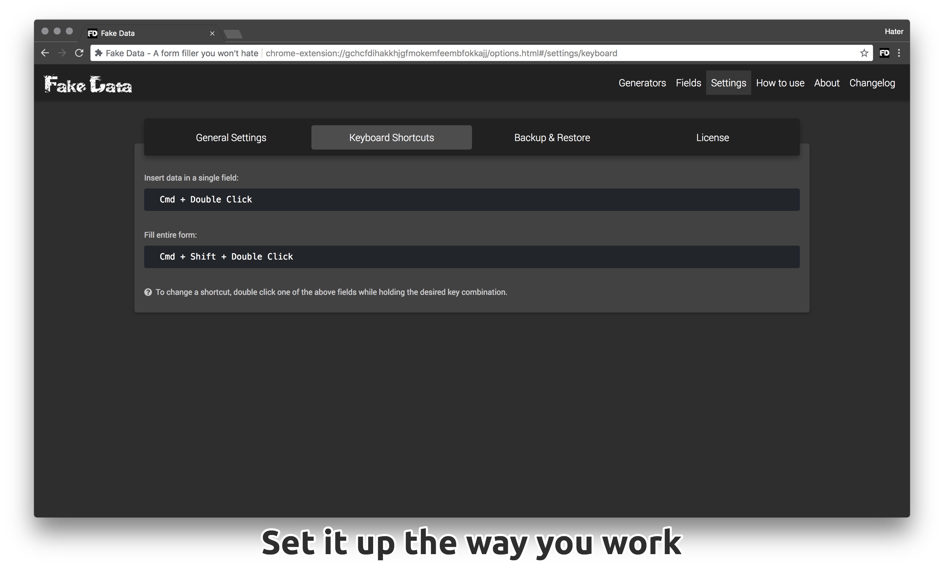 Fake Data gallery image