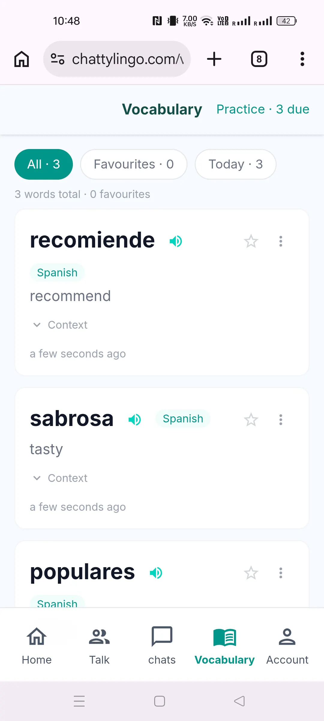 ChattyLingo — Learn Language by Speaking gallery image