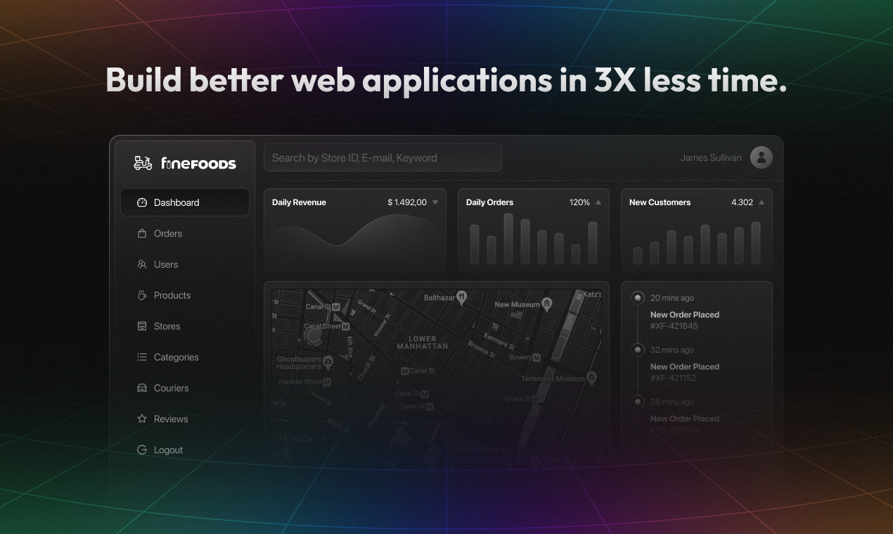 refine.new - 100% открытый источник React Framework для создания веб-приложений медиа 6