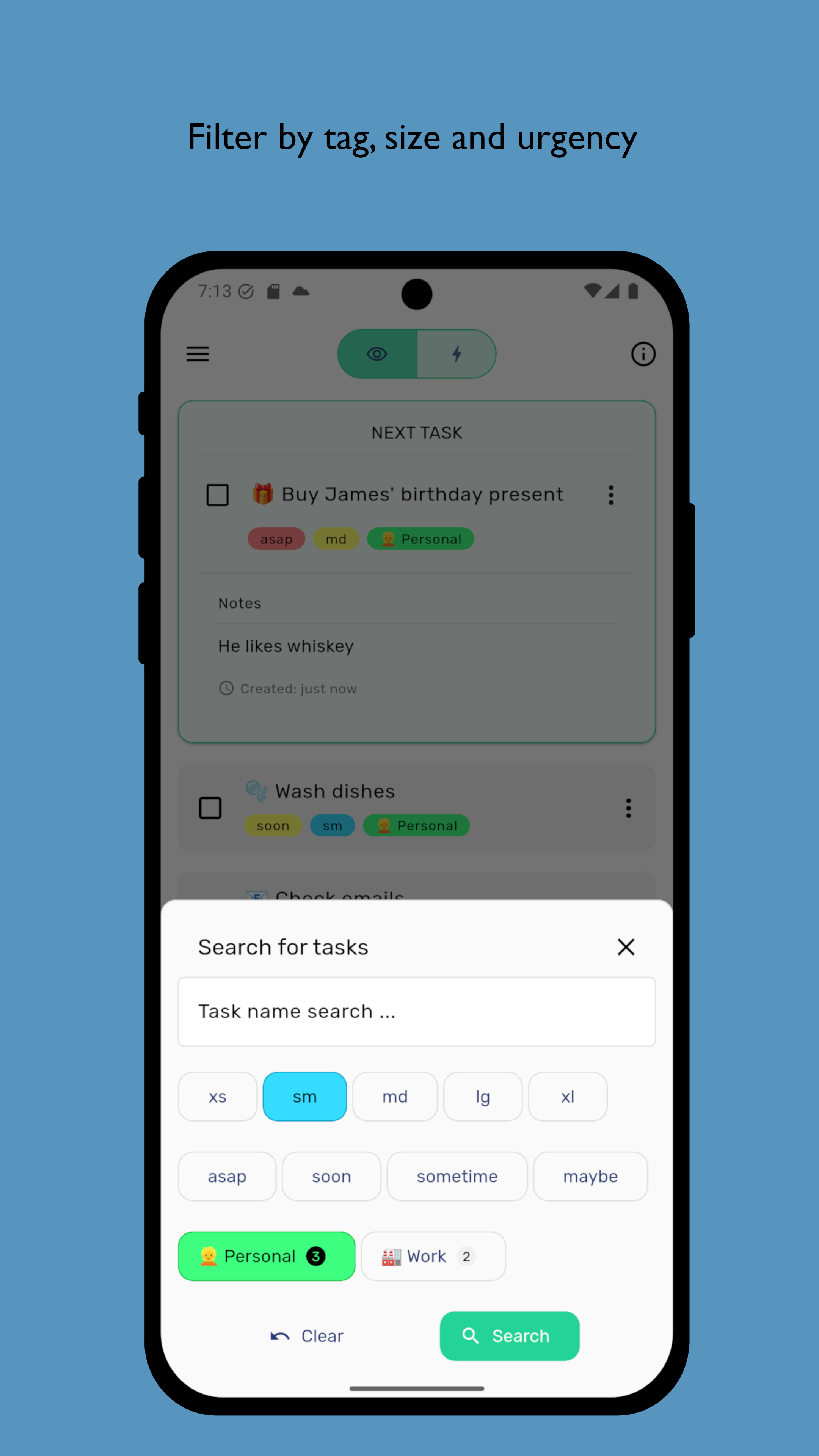 WhatNext - Screenshot 5 showing product features and functionality