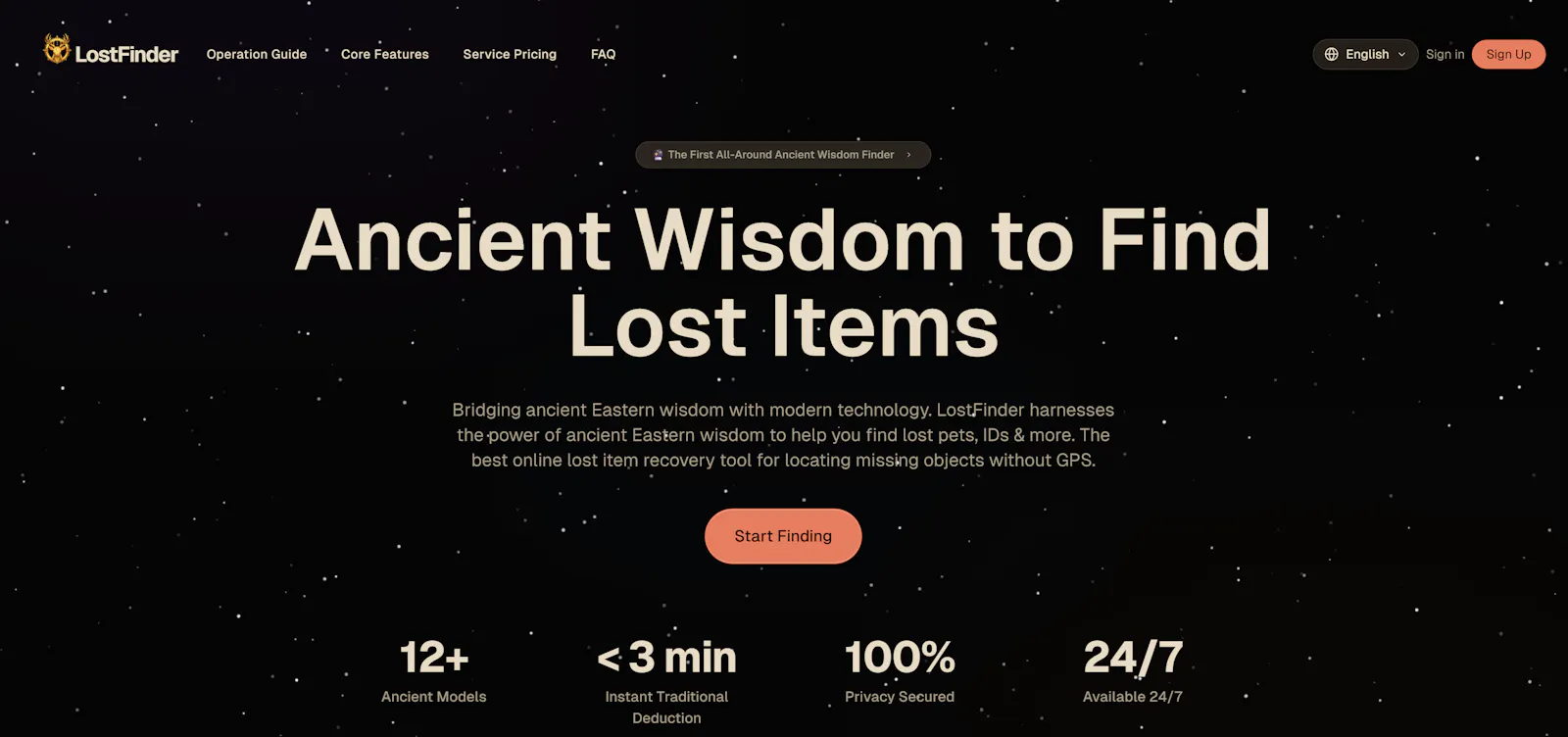 LostFinder screenshot 1